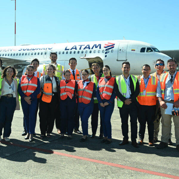 Aeropuerto de Punta del Este recibió primer vuelo de LATAM desde Santiago de Chile.