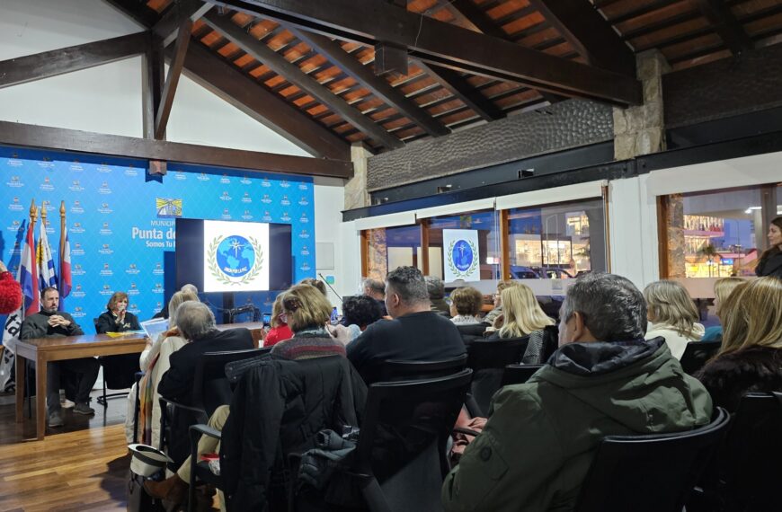 Punta del Este fue sede del Primer Encuentro por la Paz: un llamado al diálogo, la tolerancia y la convivencia.