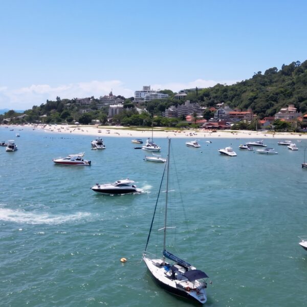 Jurerê Internacional: urbanismo sustentable, alta gastronomía marina y el encanto náutico de Florianópolis.