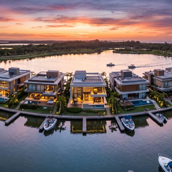 El refugio náutico del litoral gaúcho: Capão da Canoa, los condominios con lagos privados y el estilo de vida de alto padrón.