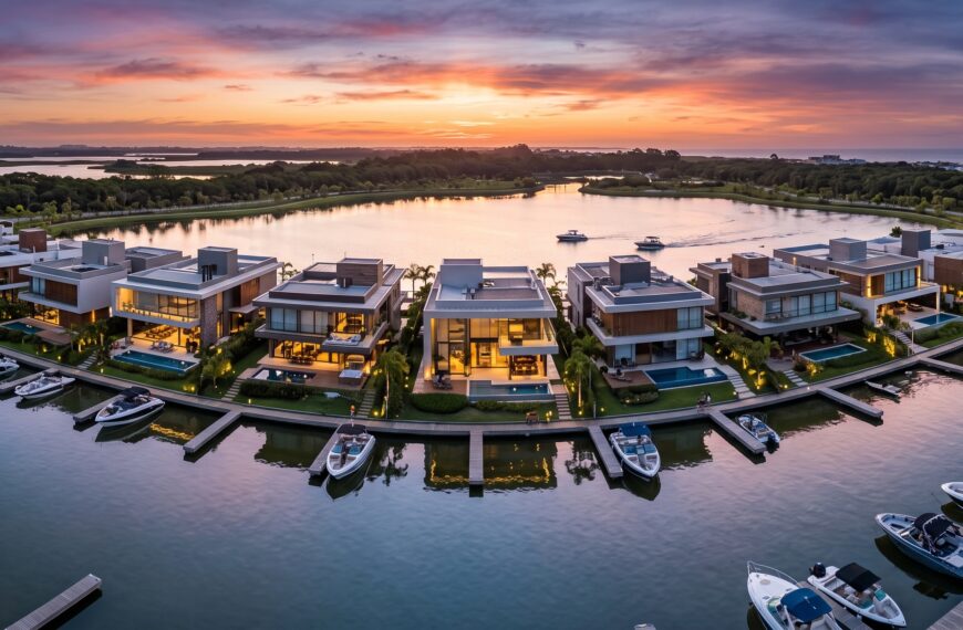 El refugio náutico del litoral gaúcho: Capão da Canoa, los condominios con lagos privados y el estilo de vida de alto padrón.