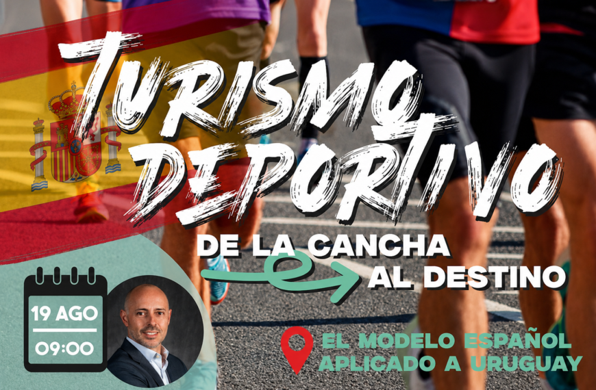 Turismo deportivo como motor de todo el año: el especialista internacional Fabián Quesada brindará un seminario clave en Punta del Este.