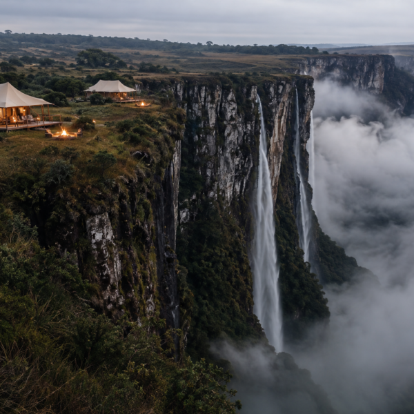 La tierra de los grandes cañones: Cambará do Sul, el Parque Nacional Aparados da Serra y el auge del glamping de lujo.