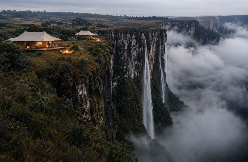 La tierra de los grandes cañones: Cambará do Sul, el Parque Nacional Aparados da Serra y el auge del glamping de lujo.