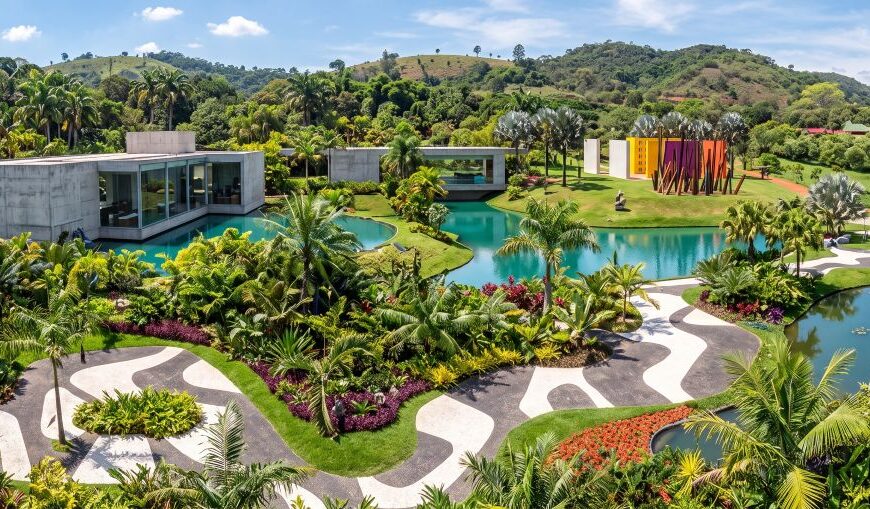 El jardín del arte infinito: el Instituto Inhotim en Minas Gerais, el museo a cielo abierto más grande del mundo y la magia de Burle Marx.