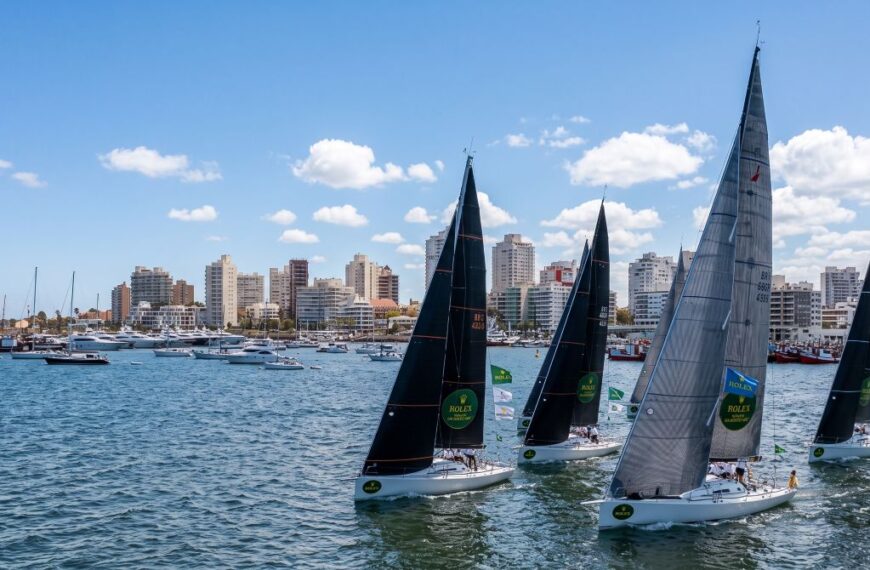 El pináculo de la vela oceánica: el Rolex Circuito Atlántico Sur y las noches de gala en el Yacht Club Punta del Este.