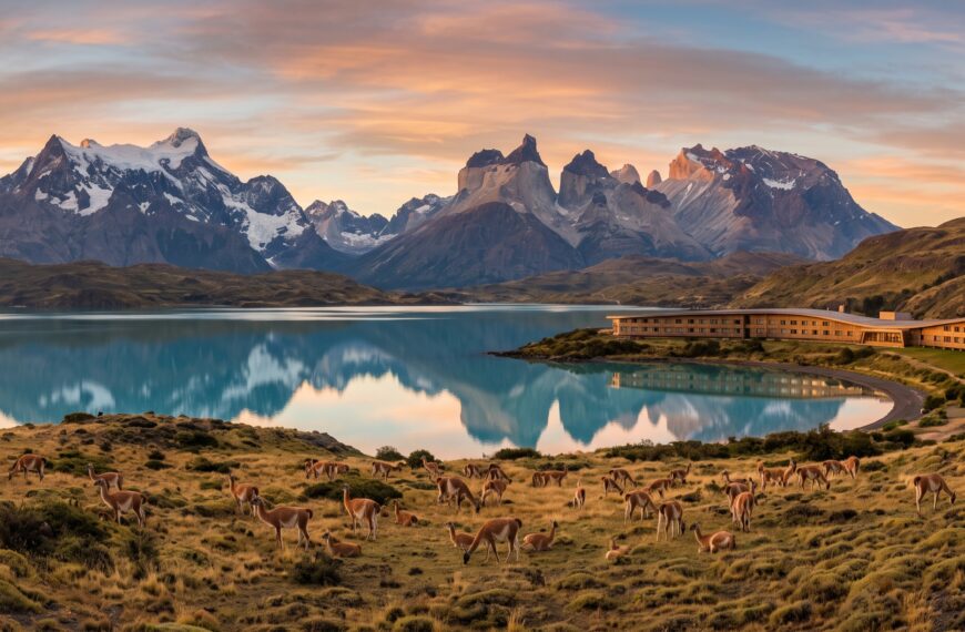 Esculturas de viento y madera en el fin del mundo: los eco-lodges de autor y el lujo infinito en Torres del Paine.