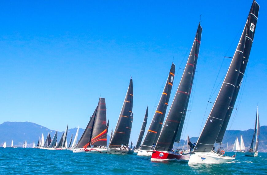 La capital de la vela en el Atlántico: la Semana Internacional de Vela de Ilhabela y las noches de gala en el Yacht Club.