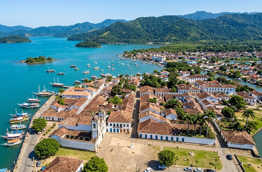 Paraty refuerza su plan de preservación patrimonial como joya colonial de la Costa Verde.