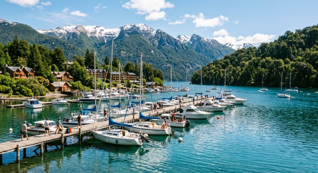 Villa La Angostura abre su temporada de navegación lacustre y alta hospitalidad en el Nahuel Huapi.