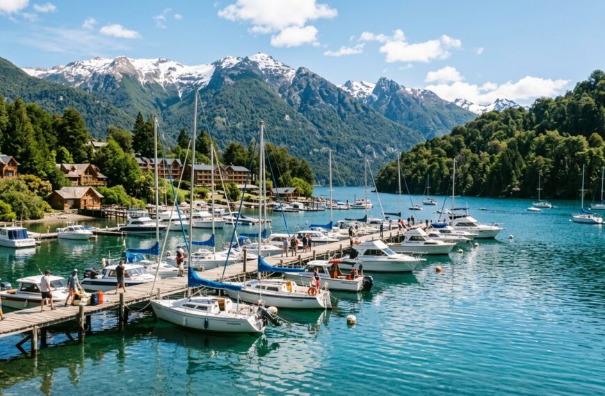 Villa La Angostura abre su temporada de navegación lacustre y alta hospitalidad en el Nahuel Huapi.