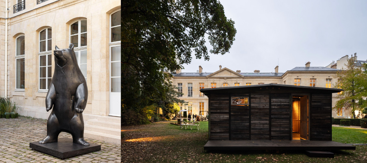 Obras de Lalanne y Prouvé en los jardines de L’hôtel de Maisons